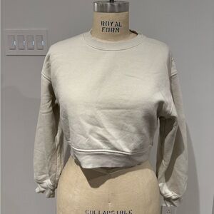Zara grey cropped sweater